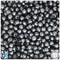 BeadTin Black Pearl 6mm Faceted Round Plastic Craft Beads (600pcs)